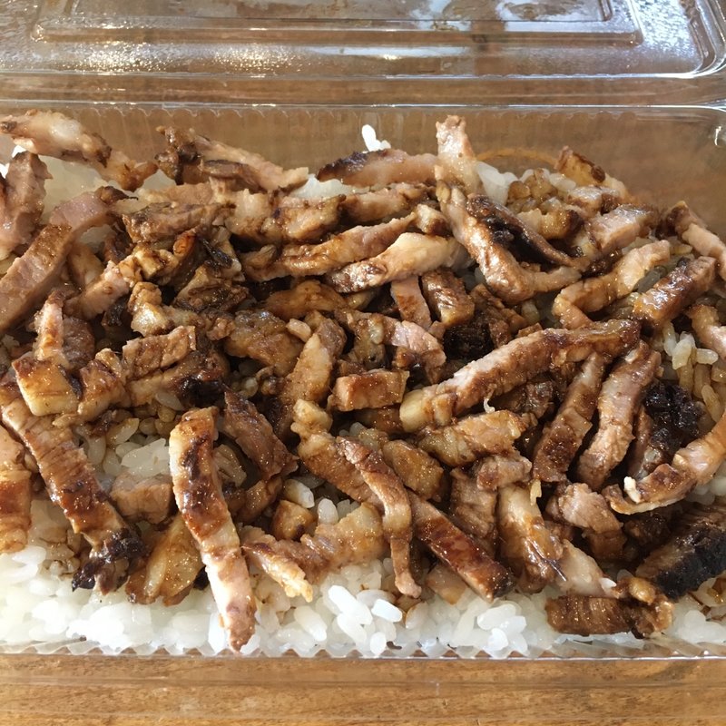 焼豚ライス(大)(肉の池田屋)