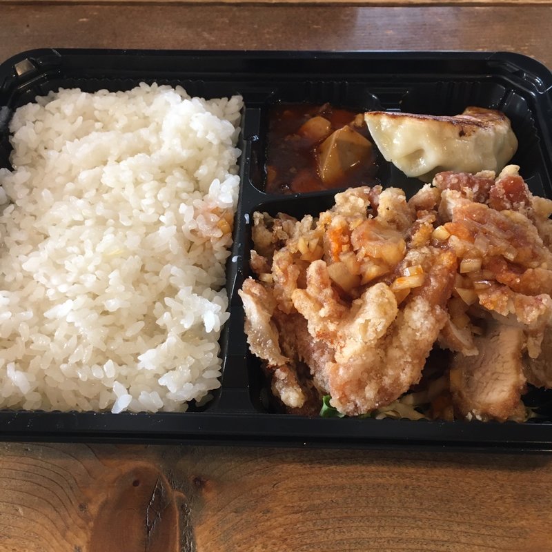 油淋鶏弁当(日本橋焼餃子 浅草橋店)