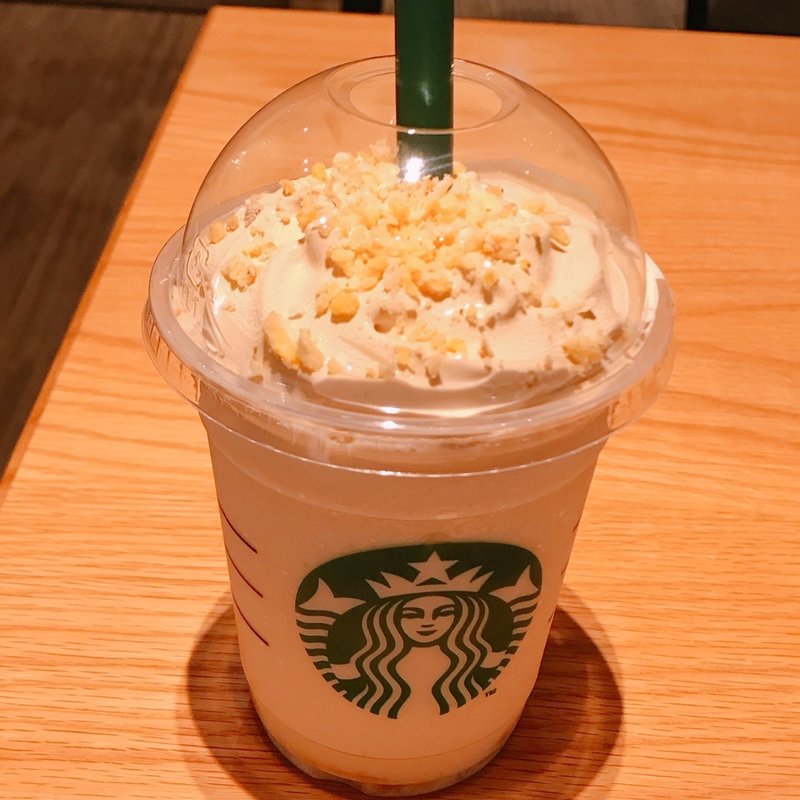 バナナンアーモンドミルクフラペチーノ(スターバックス リザーブ®︎ ストア 銀座マロニエ通り)