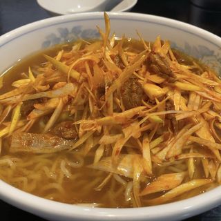 ネギチャーシュー麺(中国飯店 真味)