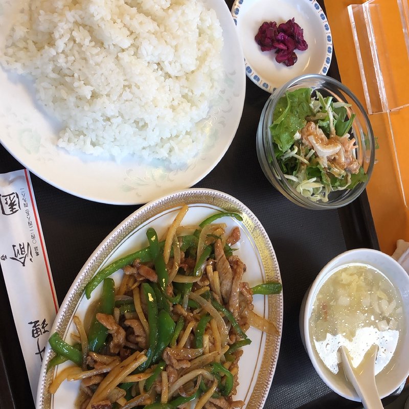 青椒肉絲(渝園 （ゆえん）)