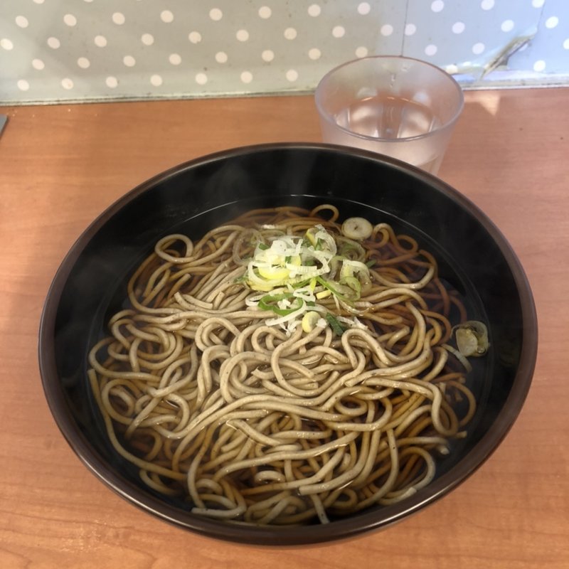 かけそば(濱そば 新横浜店)
