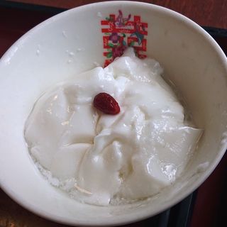 手作り杏仁豆腐(双喜亭 川崎西口店)