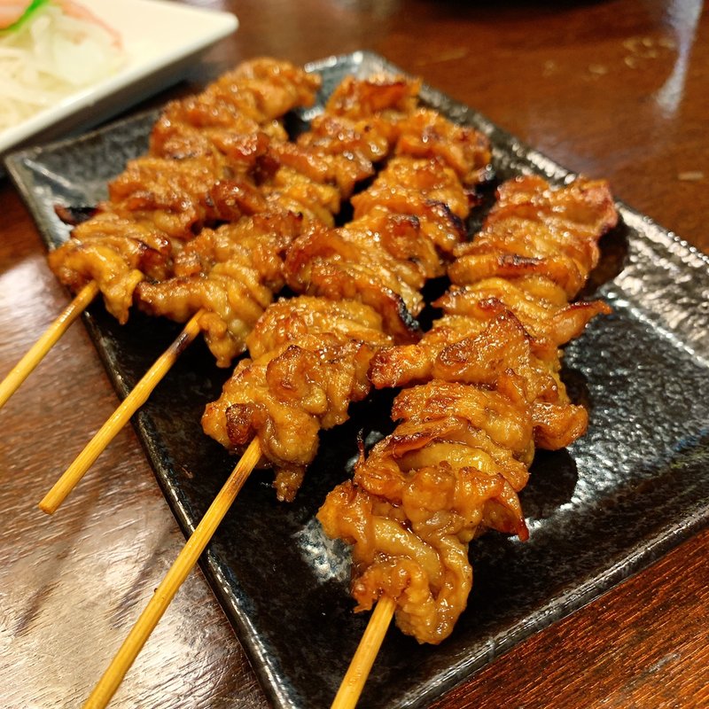 鳥皮(焼鳥 白鶴)