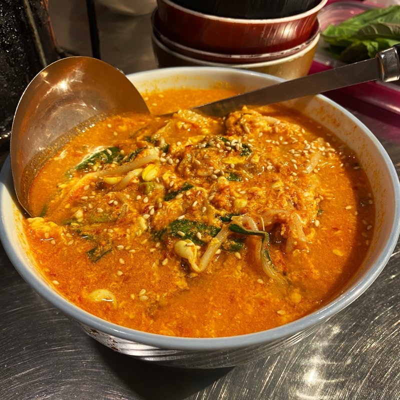 ユッケジャン(ヒロミヤ 3号店)