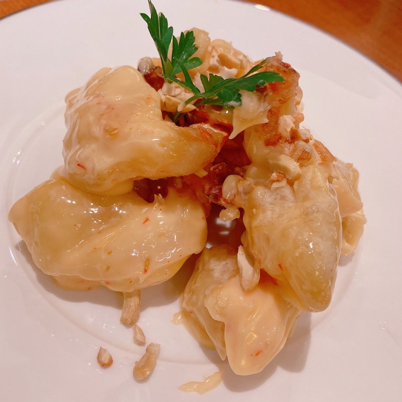 海老マヨネーズソース(中華旬彩料理・火鍋 聚 サンシャインシティ・アルパ店)