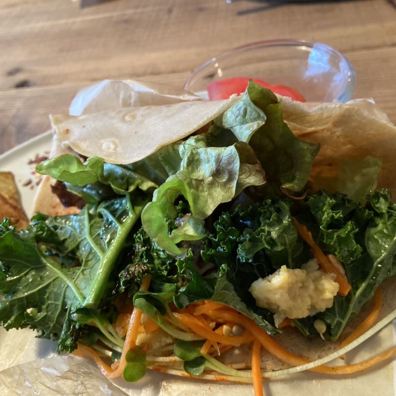 蕎麦粉のガレット(cul.de.sec)