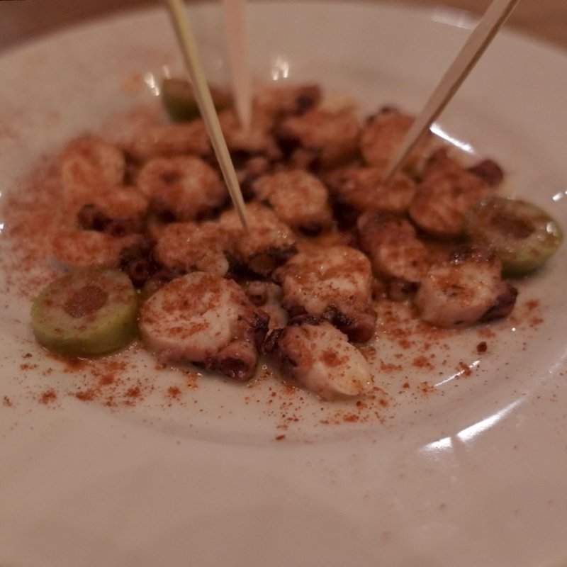 タコのガリシア風(浮島ブルーイング)