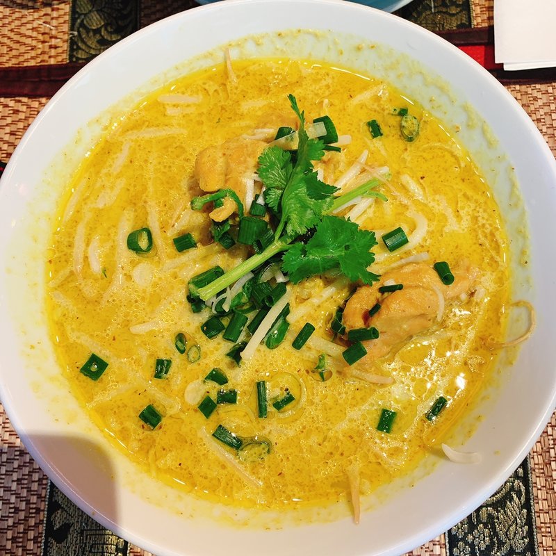 グリーンカレーラーメン(スマイルタイランド 浅草橋店)