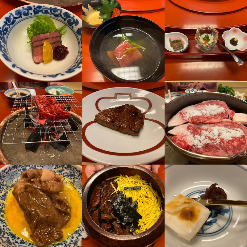 寿き焼コースあみ焼き厳選ランプセット(和田金 （わだきん）)