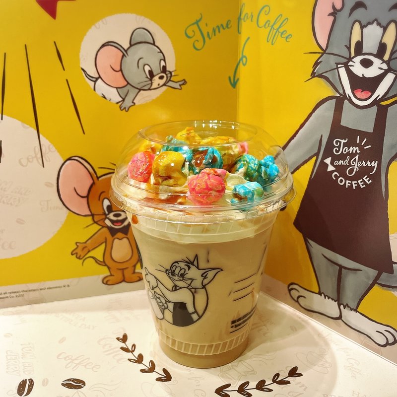 キャラメルポップコーンナッツラテ(タリーズコーヒー 日本橋YUITOアネックス店)