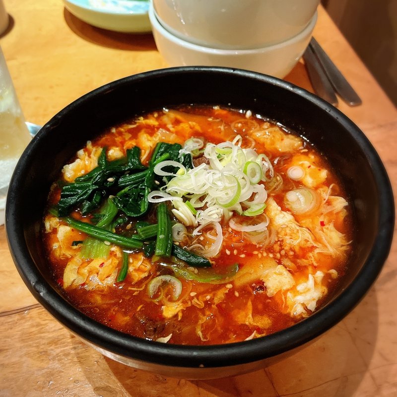 カルビうどん(翠苑かえん坊 （【旧店名：花炎坊】）)