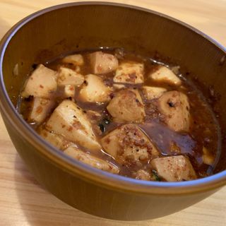 麻婆豆腐　900円サービス(辛麺屋　輪)