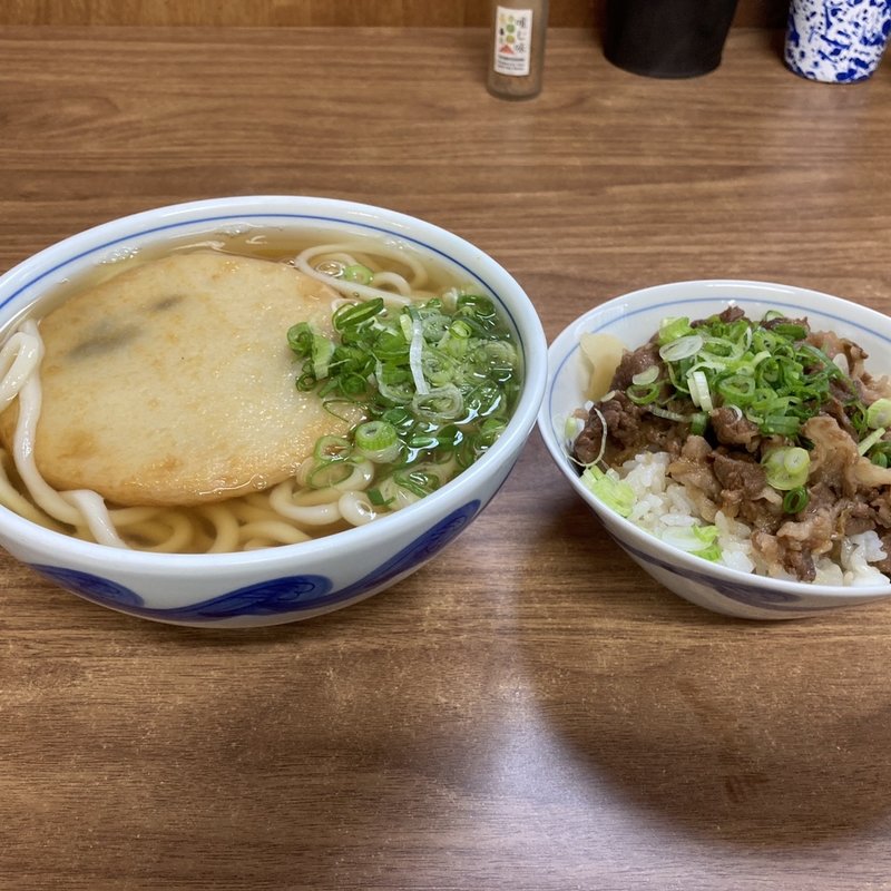 丸天うどん(山田製麺 こなみ)