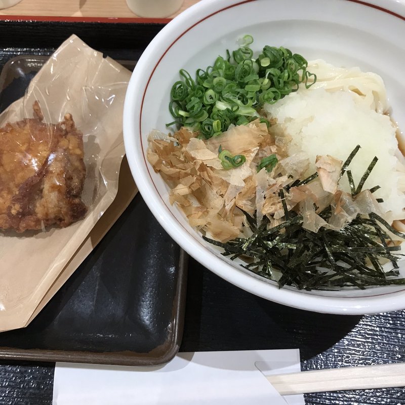 おろしぶっかけ(能古うどん製造所 ゆめタウン博多店)