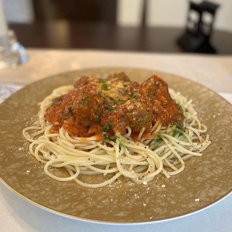 トマトソースのミートボールパスタ(Eclipse)