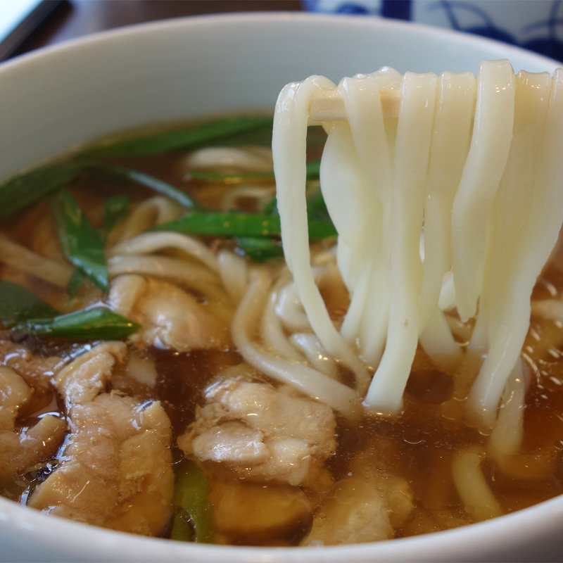 かしわうどん(庄屋うどん)