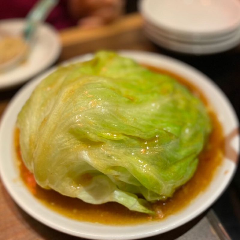 レタスオイスターソース(小籠包 包伸一)