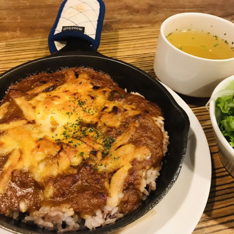 焼きカレーセット(ハーベストテラス)