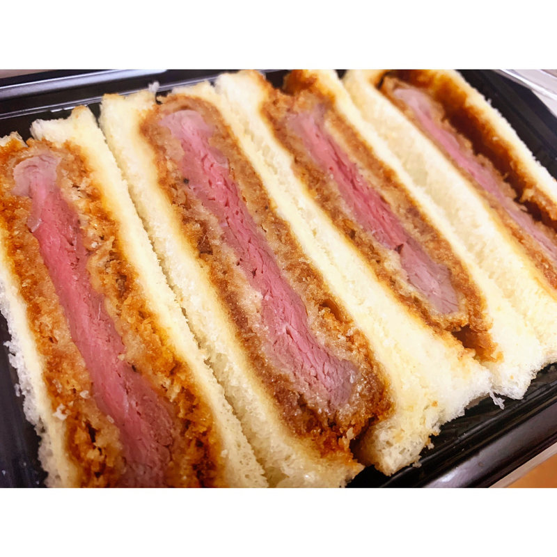 極上ビーフヘレカツサンド（ハーフ）(ｸﾞﾘﾙ梵 堂島店)