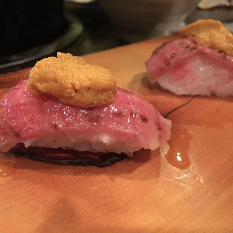 極上炙りにぎり(焼肉の和牛門 （ヤキニクノワギュウモン）)