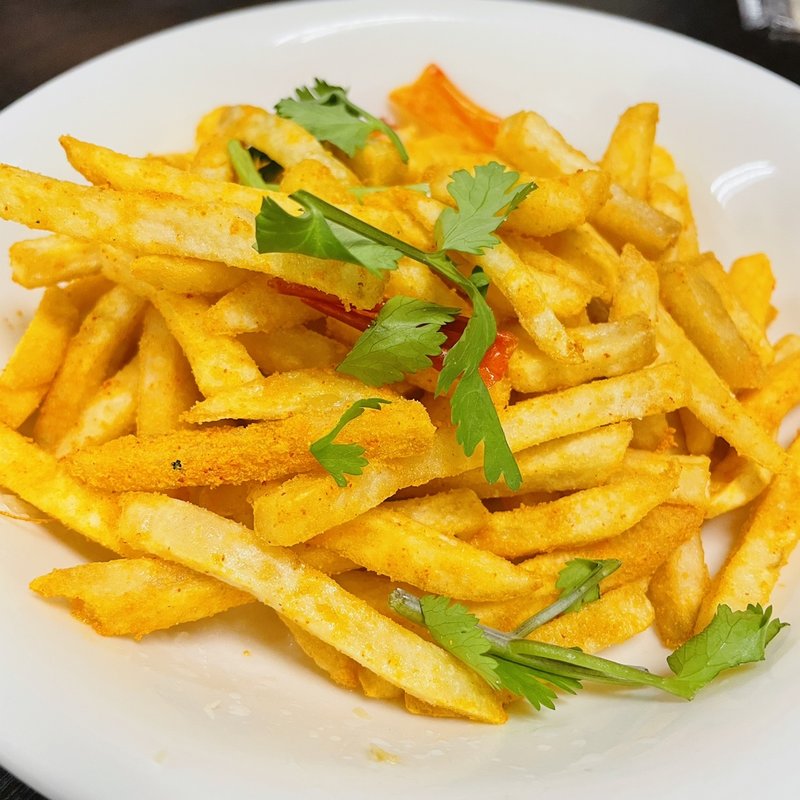 タイ風フライドポテト(マンゴツリーカフェ 上野)