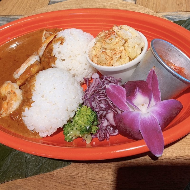 シュリンプカレー(コナズ珈琲新百合ヶ丘)