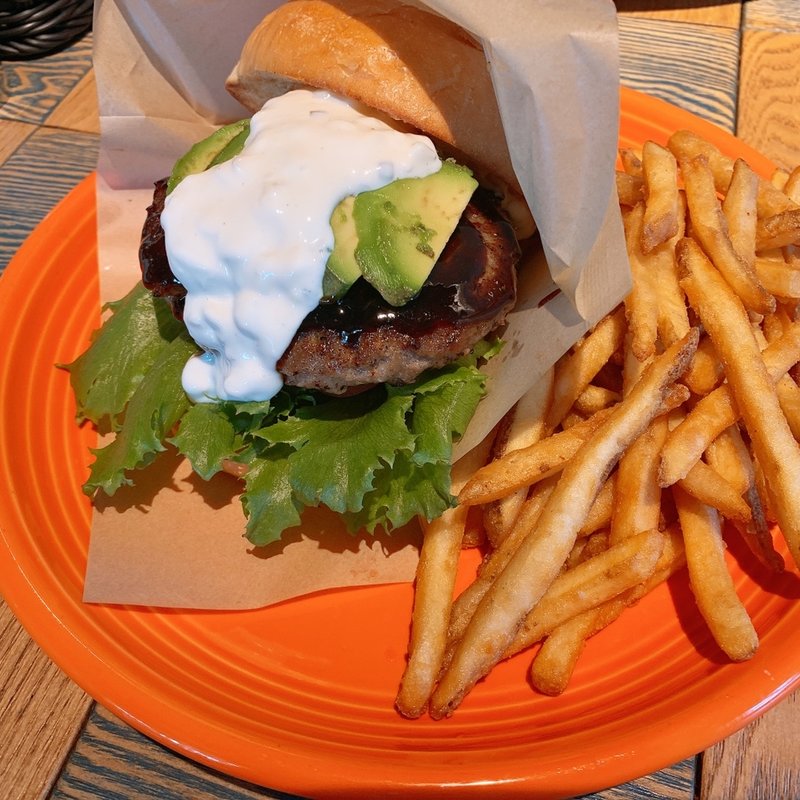 アボガドバーガー(コナズ珈琲新百合ヶ丘)