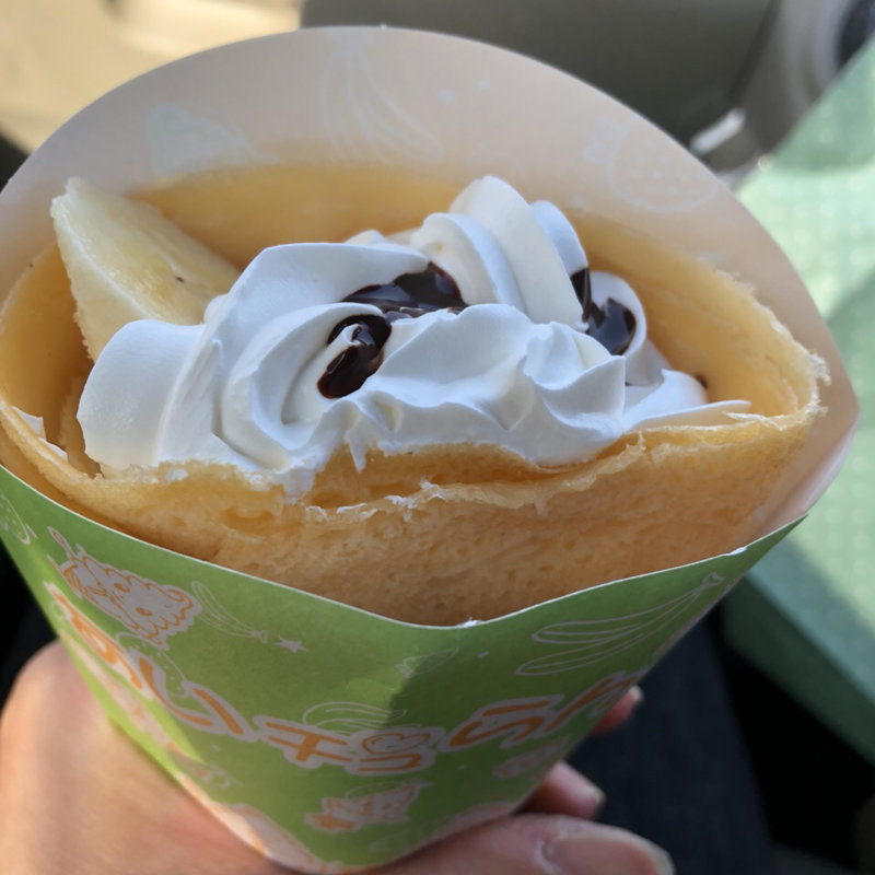 チョコバナナクレープ(あいチュらんど )