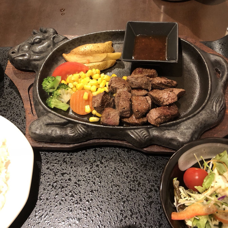 和牛カットステーキ150g(平取温泉)