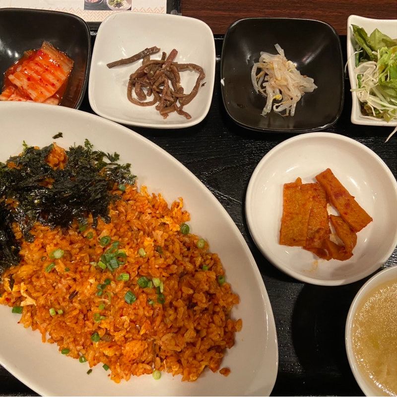 キムチチャーハン(長寿韓酒房　銀座)