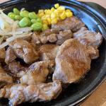 肩ロースカットステーキのオニオン醤油焼き 肉1.5倍(ザめしや 伊丹南店 )