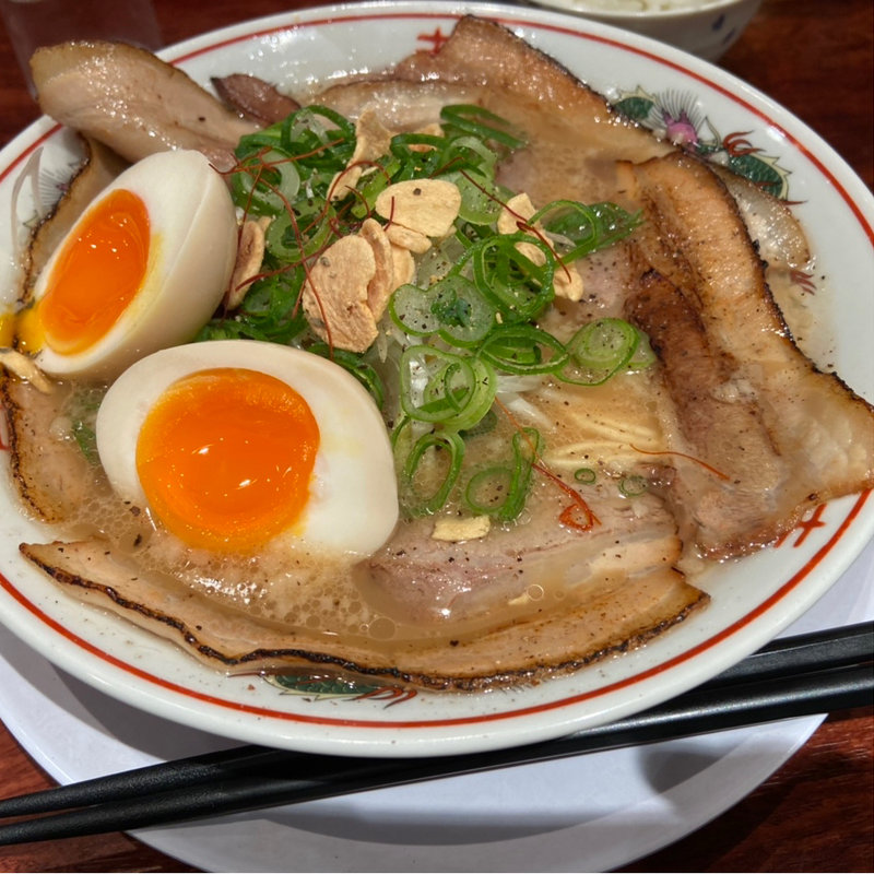 特製炙りチャーシューメン(熟成麺屋　神来)