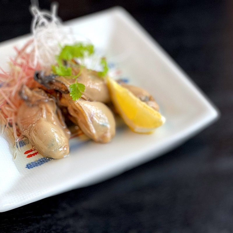 牡蠣のオイル漬け(せきれい橋 川上庵 )