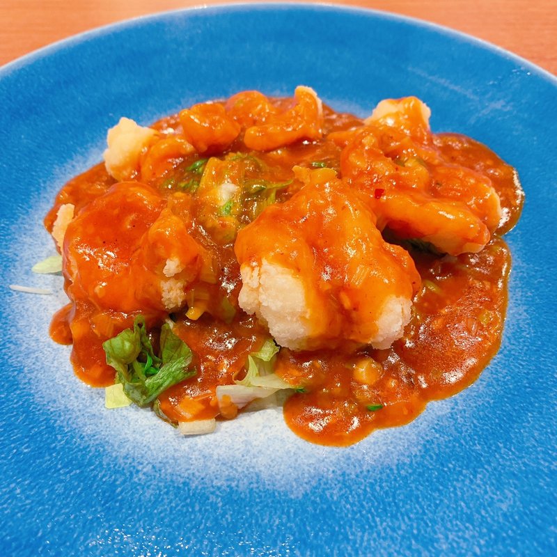 大エビのチリソース(中華ダイニング結　)
