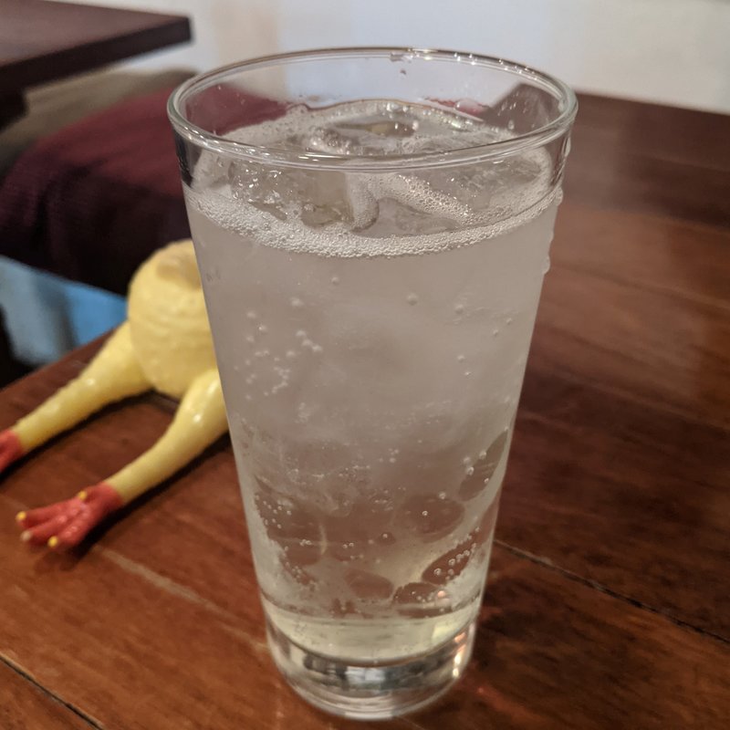 レモンサケチューハイ(梅田日本酒ニューエビス)