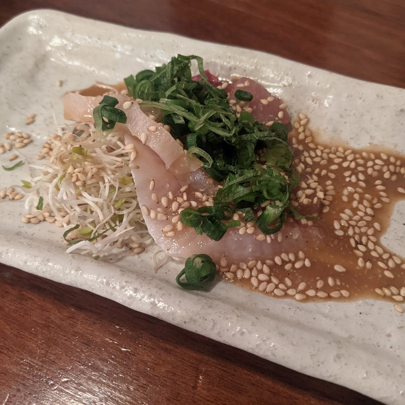 ごまブリ(梅田日本酒ニューエビス)