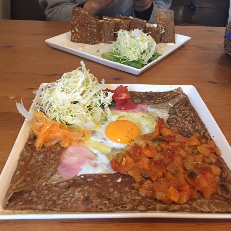 ガレット(ラタトゥイユ)(ガレット&カフェ クランプーズ （Galette&Cafe Krampouz）)