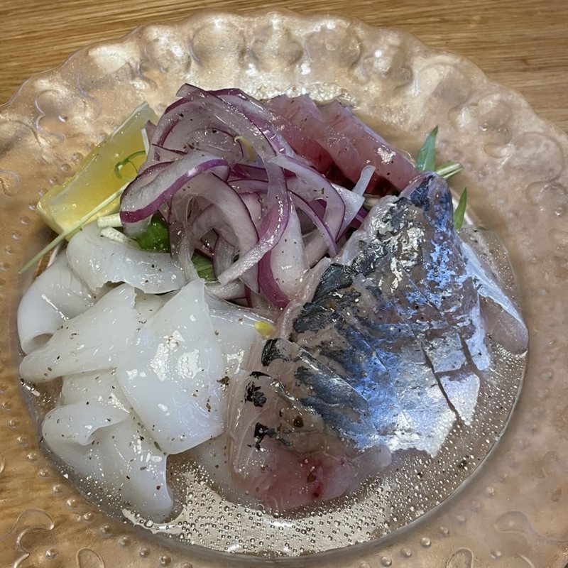 カルパッチョ(板橋のワイン酒場　&.河村)