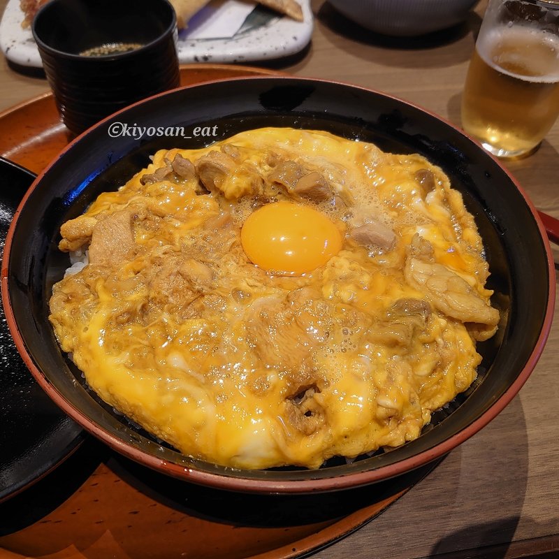 名古屋コーチン親子丼(鳥開総本家 名古屋城金シャチ横丁店)