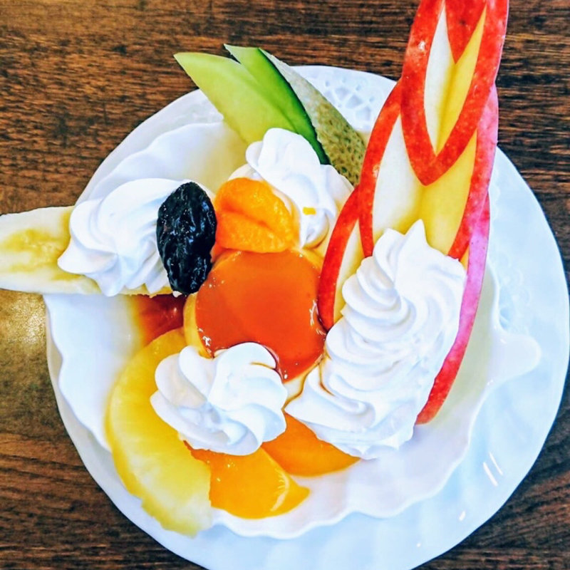 プリンアラモード(元町サントス)