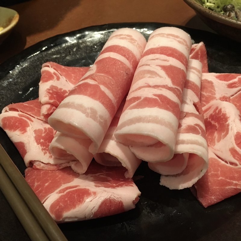 鹿児島黒豚しゃぶしゃぶ(とんかつ華蓮 )