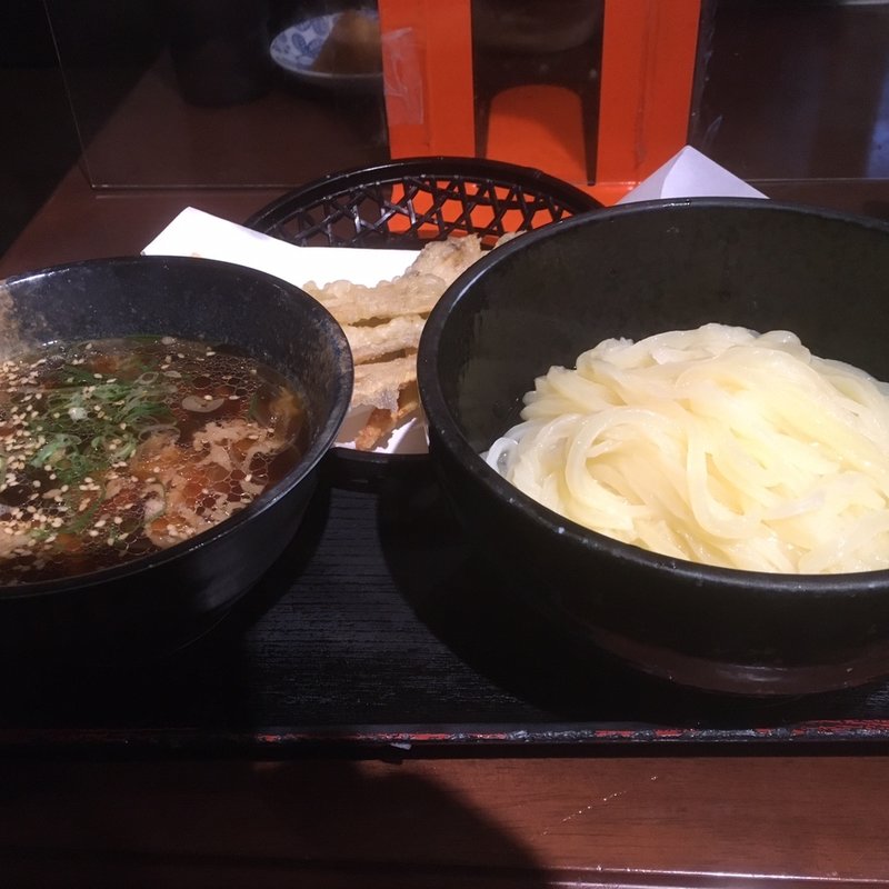 肉汁釜揚げ 大盛(大地のうどん　博多駅ちかてん)
