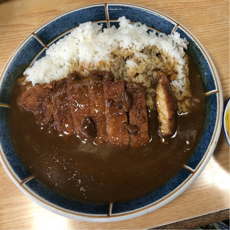カツカレー(お食事処 大川)