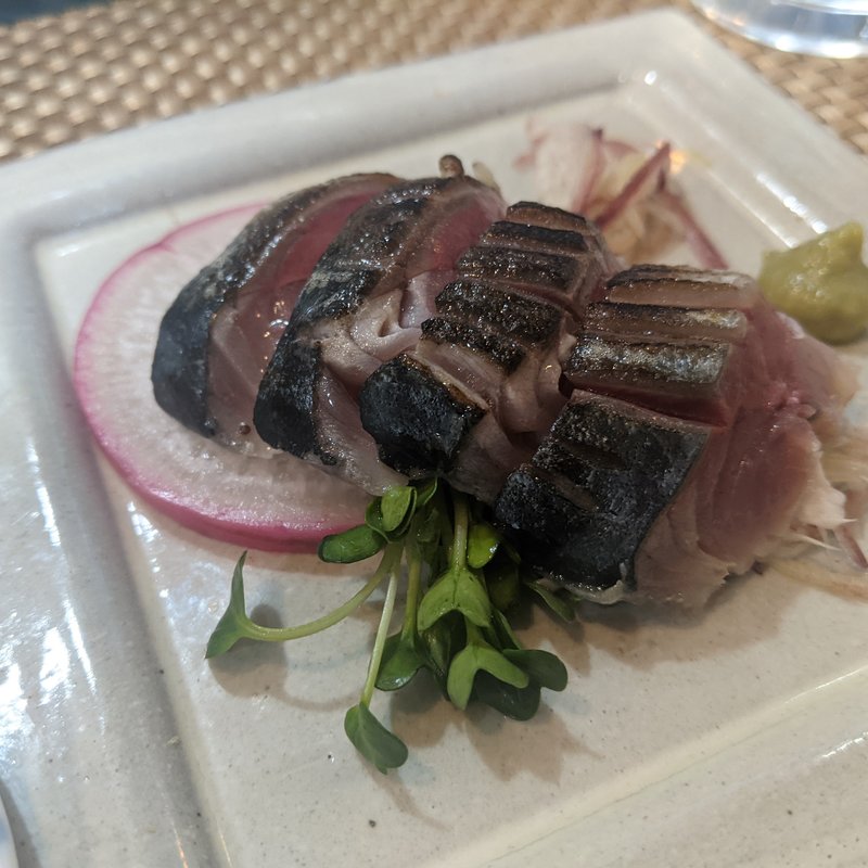 炙り〆鯖(ささめ)