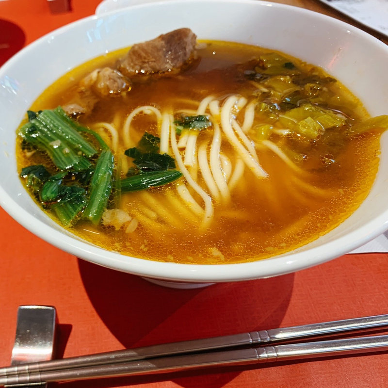 牛肉麺(台湾甜商店　阪急高槻市駅店)