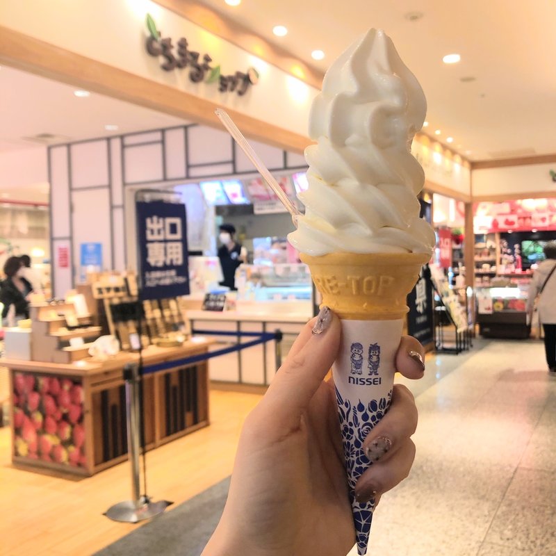 千本松牧場ソフトクリーム(とちまるショップ)