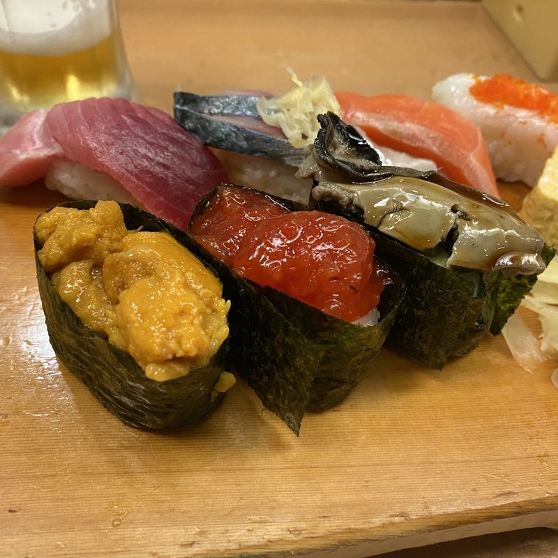 特上にぎり(珠寿し)