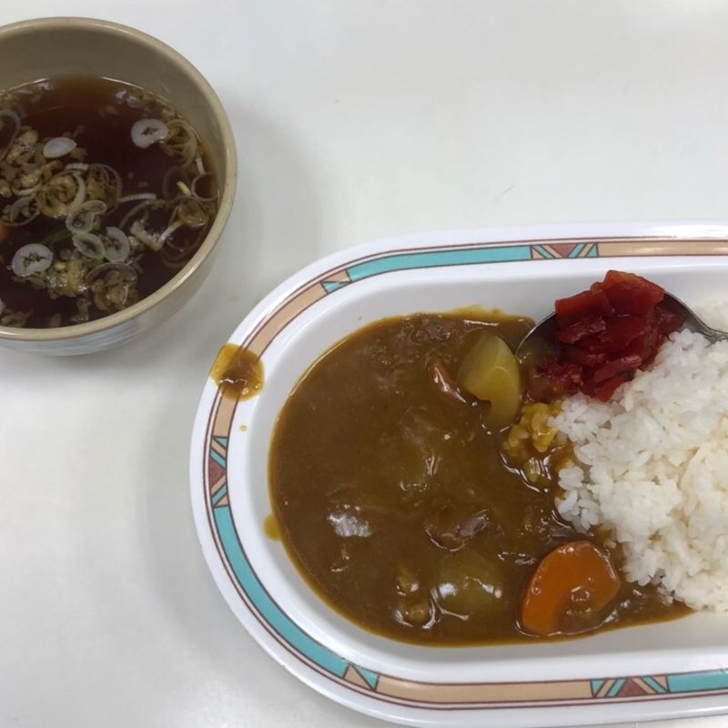 ミニカレー(千曲そば （ちくまそば）)