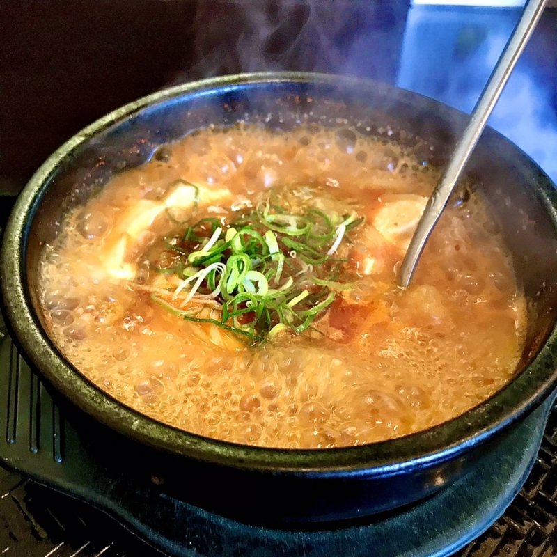 スン豆腐(ホルモン)(韓丼 新堀川本店 )